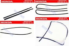 HONDA 88-91 CRX Si  EF8 SIR Front Windshield & Door & Quarter & Roof Molding Set