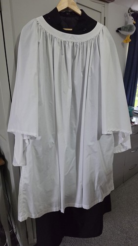 Clergy surplice white - clergy,
