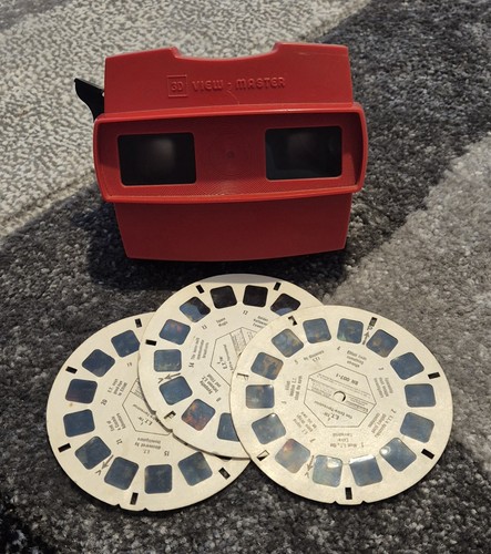 Vintage view master with - 3d,