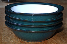 4 x DENBY GREENWICH GREEN