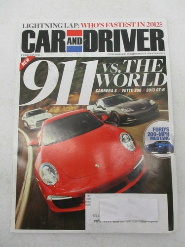Car and driver magazine - driver,