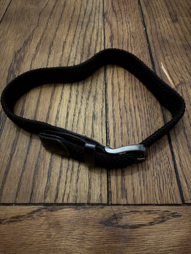 Boys black woven stretch - boys, belt