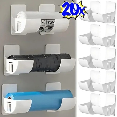 Wall mount trash - mount, dispenser
