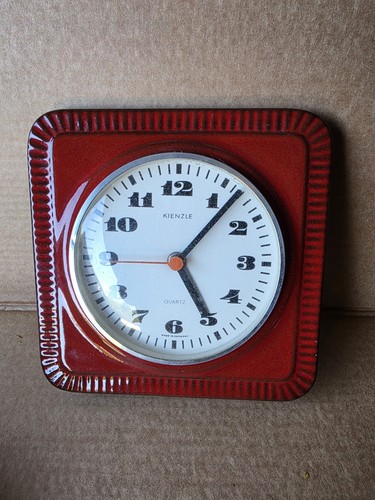 Kienzle vintage ceramic - vintage, clock