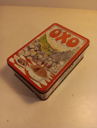 Vintage oxo tin 1992 limited - tin,