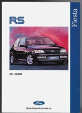 Ford Fiesta RS 1800 1994-95 UK
