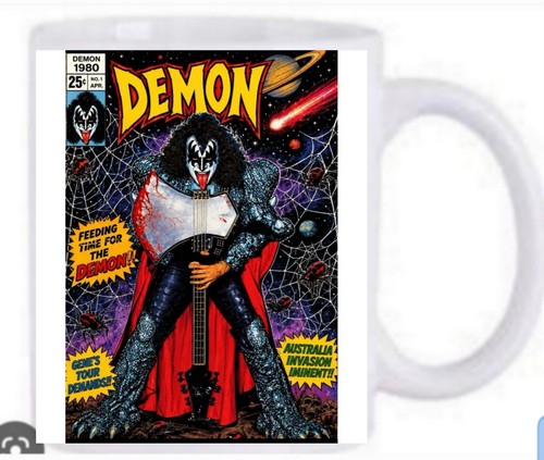 Kiss demon mug - demon,