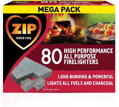 Zip fire lighters all - fire,
