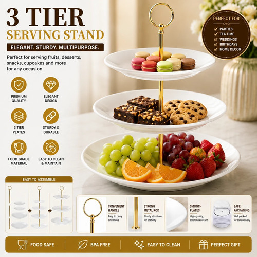 Tier cake stands - 3,