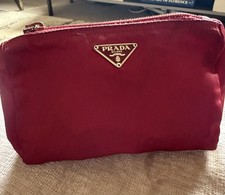 PRADA Satin Nylon Pouch
