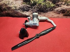 Royal B.A. R/C Model airplane Engine With Muffler And Propeller