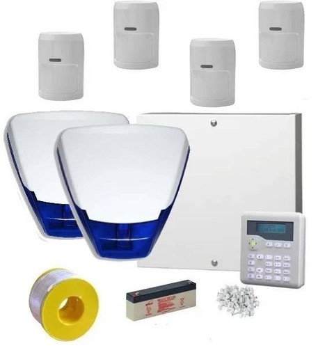 Wired burglar alarm system pro - wired,