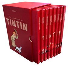 The Complete Adventures of Tintin Collection Box Gift Set by Herge New