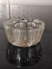VINTAGE  Clear Glass Flower