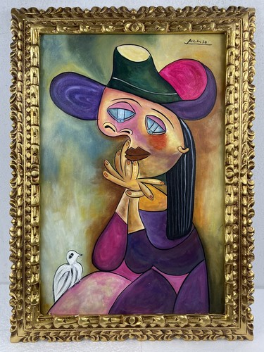 Pablo picasso oil canvas - picasso,