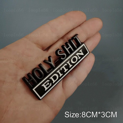 Funny edition logo emblem - 3d,