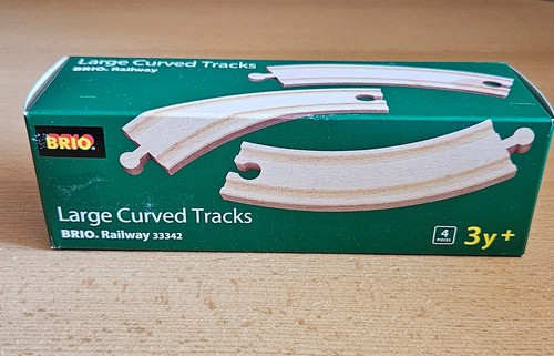 Brio wooden train set large - train,