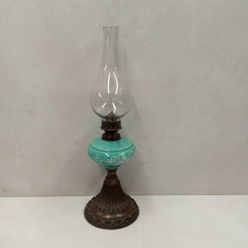 Antique english brass glass - antique, &