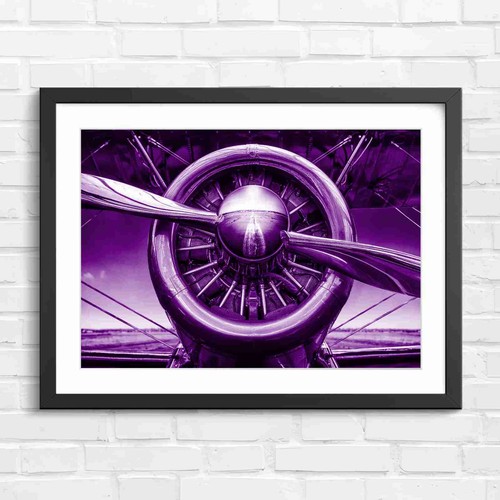 Vintage airplane engine - vintage,