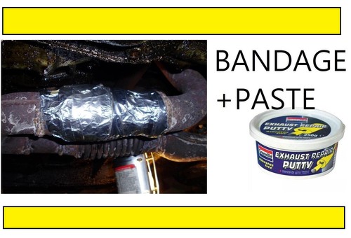 Rear box repair bandage - rear,