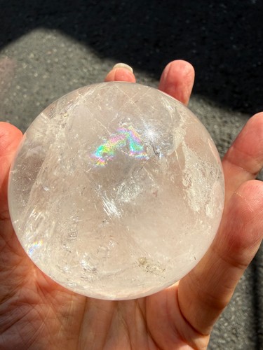 Crystal ball quartz - crystal,