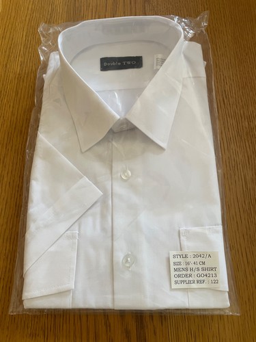 Double two white - white, sleeve