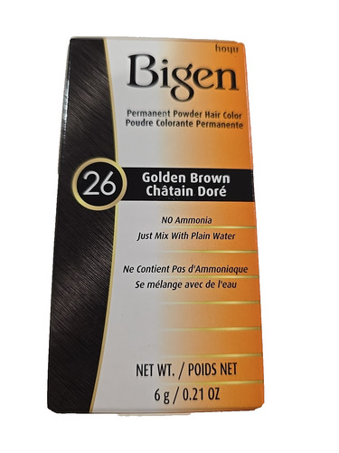 Golden brown bigen - brown,