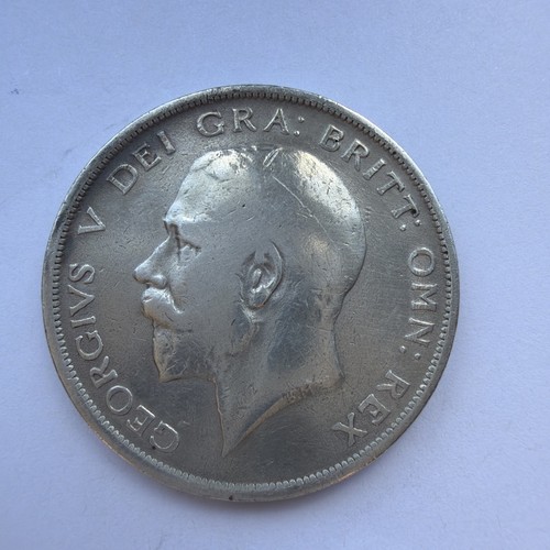 1918 half crown sterling - 1918,