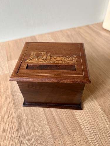 Antique wooden cigarette - wooden,