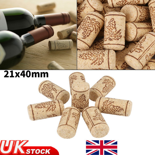 100pcs natural straight corks - 100pcs,