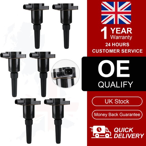 6pcs ignition coil pack - pack, for