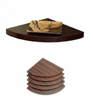Retro walnut floating shelf - walnut, &