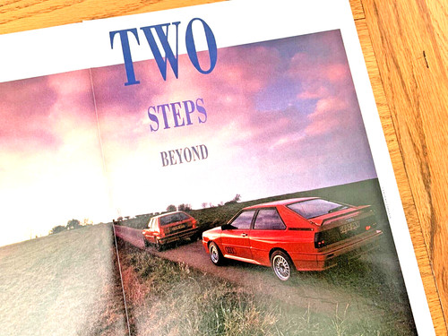 Lancia integrale audi - vs,