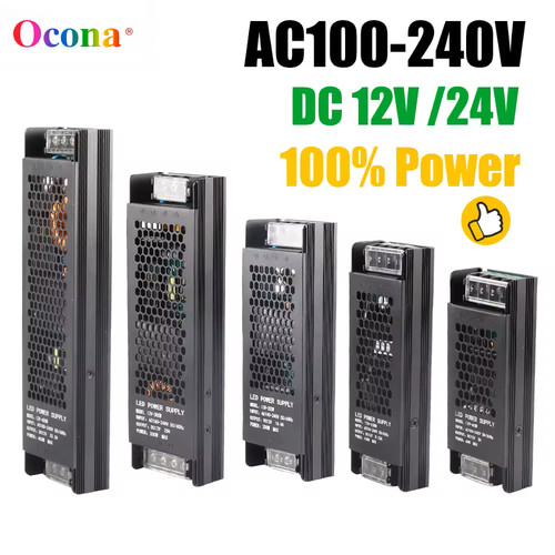 12v 24v led transformer - dc,