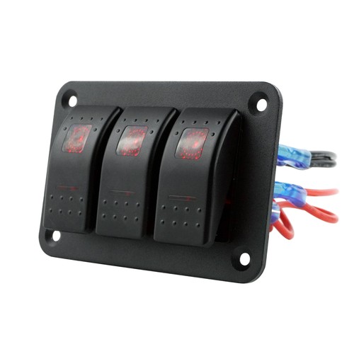 Gang rocker switch panel - gang,
