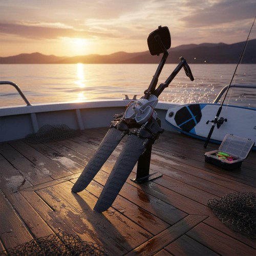 Surfboard fin pedal system - surfboard,