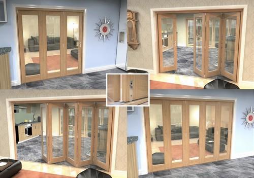 Internal bifold doors oak - doors,