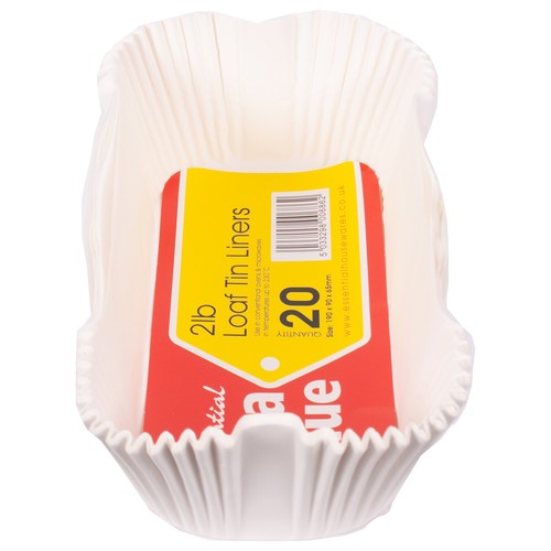 2lb loaf tin liners pack - 20,