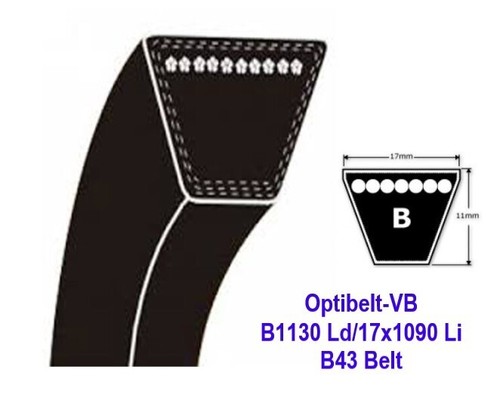 Garden shredder belt - belt, b43