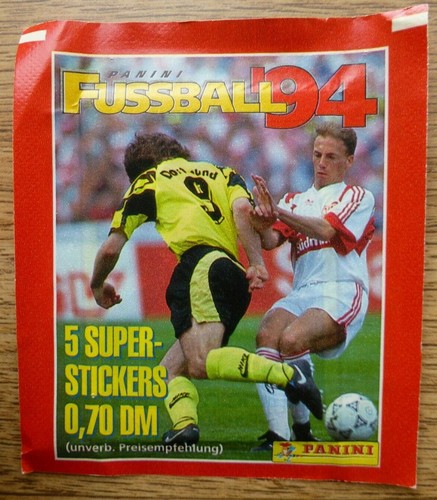 Panini fussball - 94, (german)
