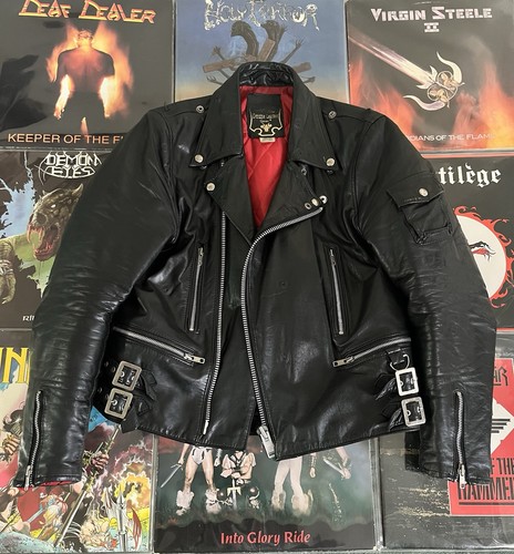 Campri manx leather jacket - manx,