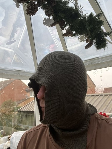 Ww1 ww2 style wool balaclava - ww2,