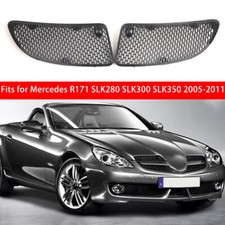 2PCS Front Hood Grille Gloss