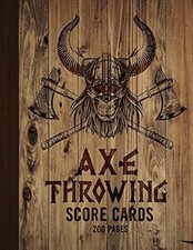 Throwing Axe Score Cards - 200