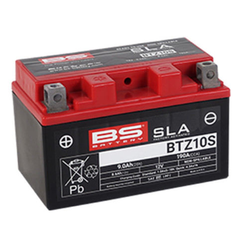 Battery btz10s fits - bs,