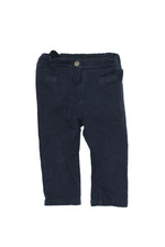 Jacadi Girls Tapered Leg Elastic Waist Casual Pants Blue 18 Months