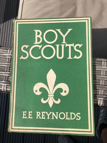 Vintage boy scouts illustrated - boy,