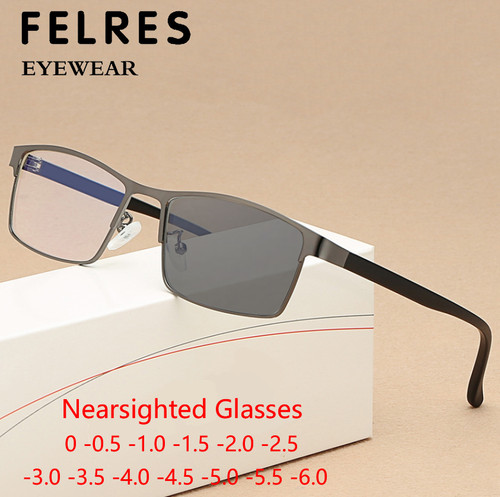 Men metal photochromic myopia - men,