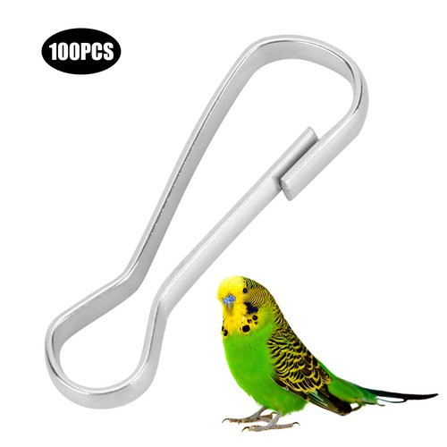100pcs bird hooks metal - 100pcs,