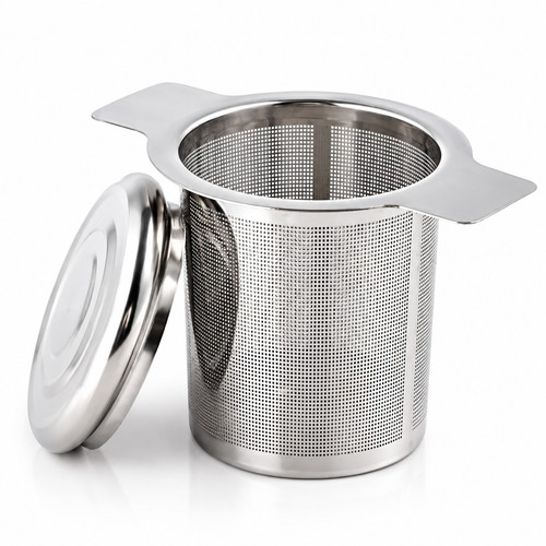 Stainless steel mesh tea - steel,